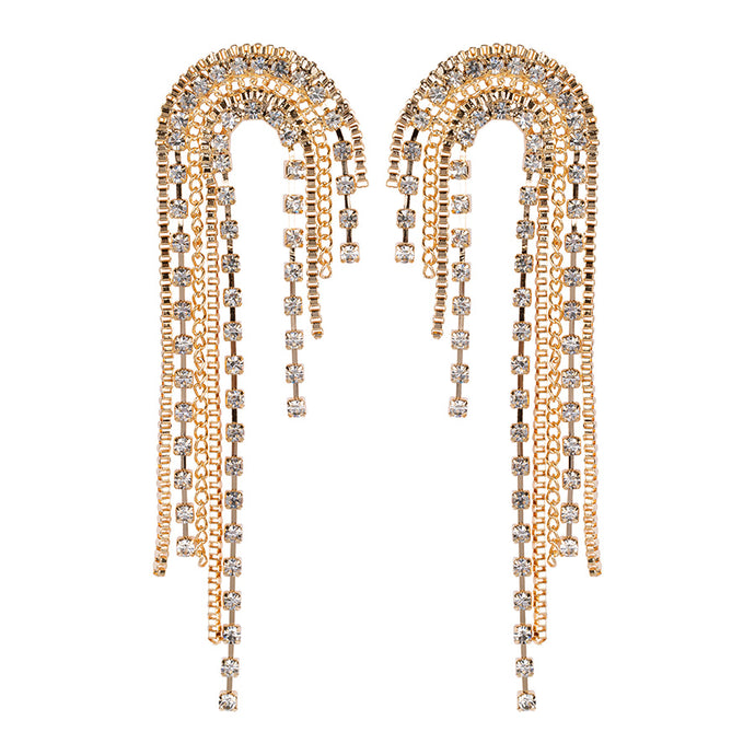 THE FRANKY EARRINGS | GOLD CLUB MANHATTAN