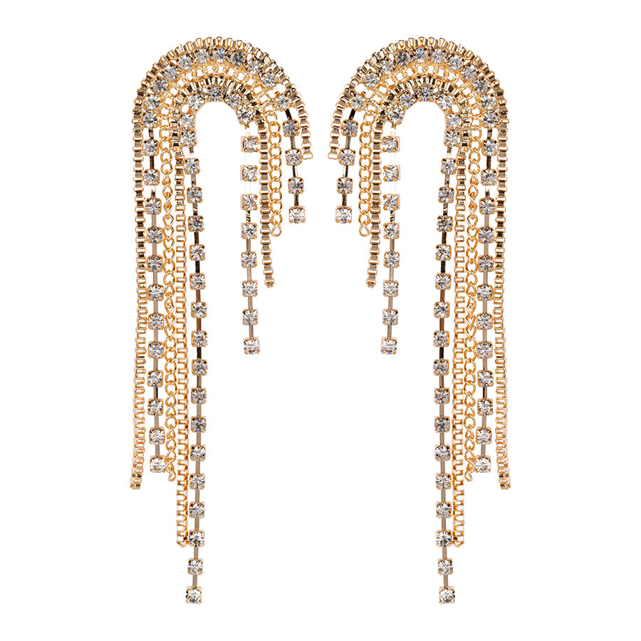 THE FRANKY EARRINGS | GOLD CLUB MANHATTAN