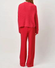 Charger l&#39;image dans la galerie, UTAH CROPPED CARDIGAN | BRIGHT RED DANTE6