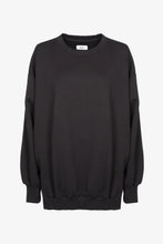 Charger l&#39;image dans la galerie, ULLA OVERSIZED SWEATSHIRT | BLACK AME