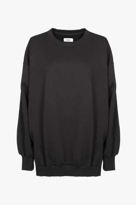 ULLA OVERSIZED SWEATSHIRT | BLACK AME