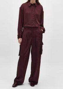 VALO-M QUILANA PANT | BURGUNDY MBYM