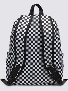 OLD SKOOL CHECK BACKPACK | BLACK/WHITE VANS