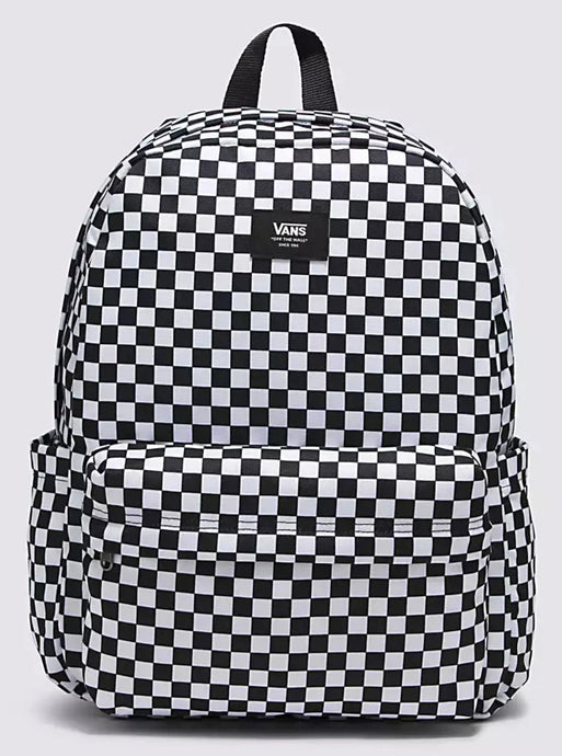 OLD SKOOL CHECK BACKPACK | BLACK/WHITE VANS