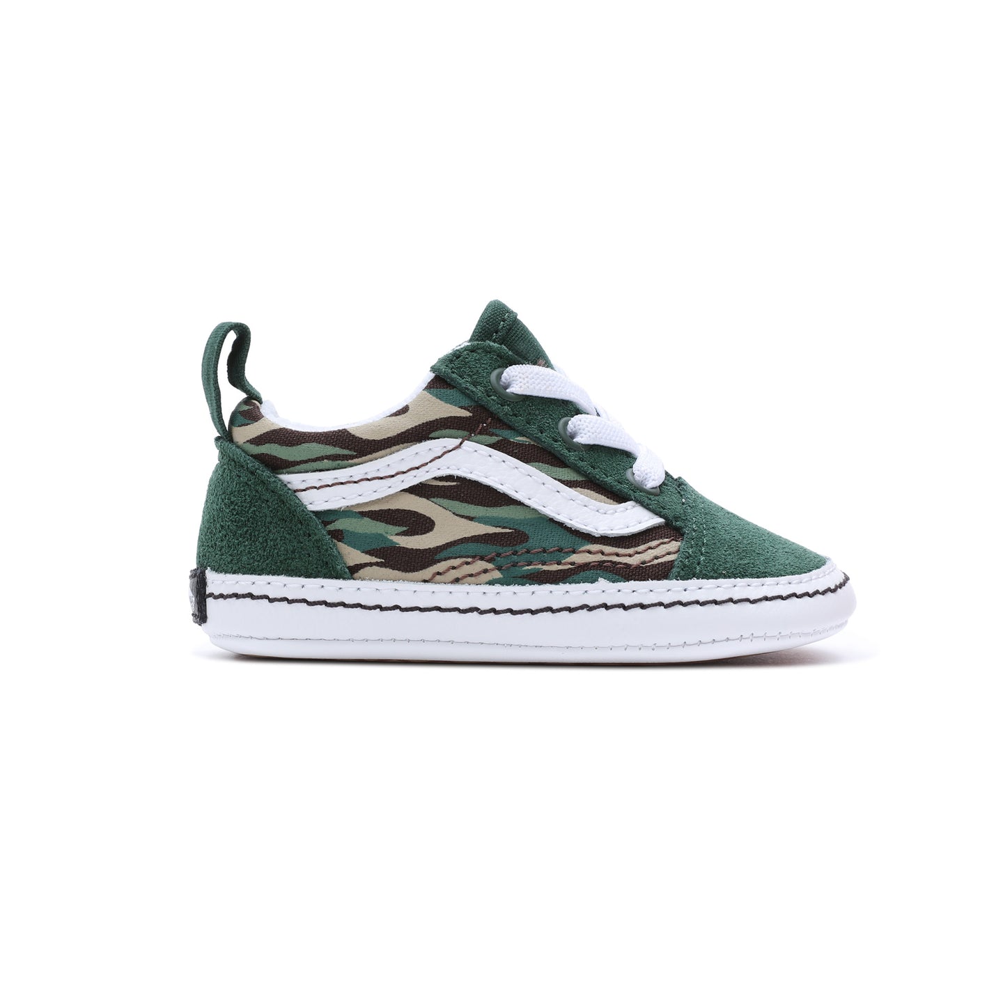 OLD SKOOL CRIB | FLAME CAMO GREEN/MULTI by vans