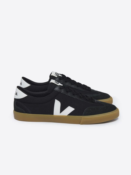 VOLLEY CANVAS | BLACK WHITE NATURAL VEJA