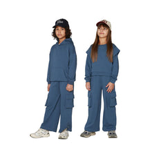 Load image into Gallery viewer, WIDE CARGO PANTS | VINTAGE INDIGO COSISAIDSO