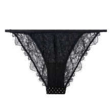 Load image into Gallery viewer, WILD ROSE BRIEF | BLACK LOVE STORIES INTIMATES