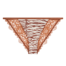 Load image into Gallery viewer, WILD ROSE BRIEF | BROWN LOVE STORIES INTIMATES