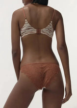 Load image into Gallery viewer, WILD ROSE BRIEF | BROWN LOVE STORIES INTIMATES