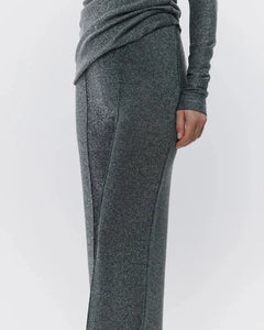 WAGNER SHIMMER INTERLOCK PANTS | BLACK DAY BIRGER AND MIKKELSEN