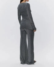 Charger l&#39;image dans la galerie, WAGNER SHIMMER INTERLOCK PANTS | BLACK DAY BIRGER AND MIKKELSEN