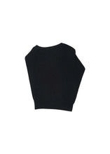 Charger l&#39;image dans la galerie, YAEL&#39;CL KNITTED ONE SHOULDER TOP | DARK GREY CLUB L&#39;AVENIR