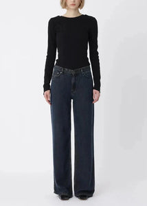 YOLANA PANTS | WASHED BLACK WON HUNDRED