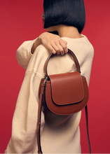 Load image into Gallery viewer, CLAIRE BAG | CARAMEL ZARINA ROUGE