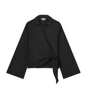 Load image into Gallery viewer, ZULA&#39;CL BLOUSE | BLACK CLUB L&#39;AVENIR