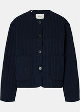 Load image into Gallery viewer, SLFMALINA QUILTED JACKET | DARK SAPPHIRE SELECTED