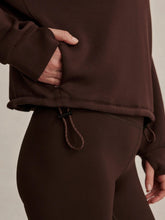 Load image into Gallery viewer, SIAN CROPPED HALF ZIP MIDLAYER | COFFEE BEAN VARLEY