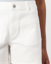 Load image into Gallery viewer, OBJJIHAN ELLENHW RE SHORTS | CLOUD DANCER OBJECT