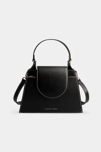 ANNA HANDBAG | CHARCOAL ZANINA ROUGE