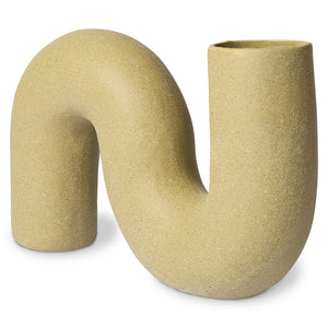 HK OBJECT: CERAMIC TWISTED VASE | OLIVE HK LIVING