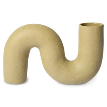 Load image into Gallery viewer, HK OBJECT: CERAMIC TWISTED VASE | OLIVE HK LIVING