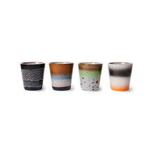 Load image into Gallery viewer, 70&#39;S CERAMICS RISTRETTO MUGS | GOOD VIBES (SET OF 4) HK LIVING