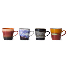 Charger l&#39;image dans la galerie, 70&#39;S CERAMICS AMERICANO MUGS | FRICTION (SET OF 4) HK LIVING