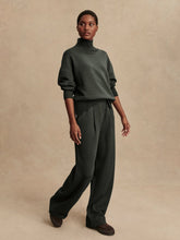 Load image into Gallery viewer, THE EXTRA WIDE LEG PANT 32&quot; | OLIVE MARL VARLEY