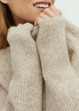 Charger l&#39;image dans la galerie, HEVELYN AJAXI-M KNITTED JUMPER | LIGHT TAUPE MELANGE MBYM