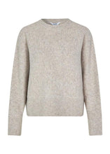 Charger l&#39;image dans la galerie, HEVELYN AJAXI-M KNITTED JUMPER | LIGHT TAUPE MELANGE MBYM