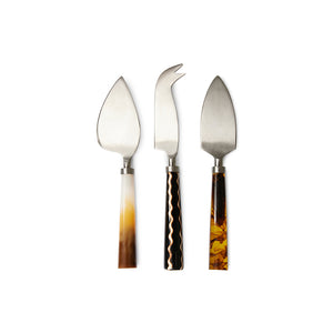 CHEESE KNIVE | HAVANA (SET OF 3) HK LIVING