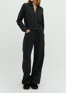 FAB ALANKA-M JUMPSUIT | BLACK WASHED MBYM