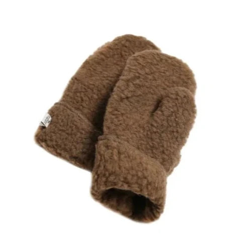 ALWERO FREEZE MITTENS | BROWN ALWERO