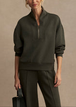 Load image into Gallery viewer, Varley DAVIDSON SWEAT | OLIVE MARL