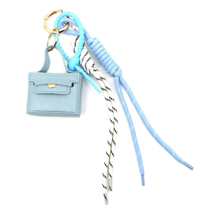 Bag Charm - Bag Charm - SQUARE BAG: Blue Vimoda