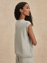 Load image into Gallery viewer, Varley SALOME RAGLAN TEE | LIGHT GREY MARL