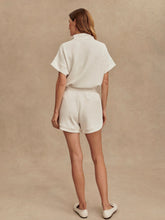 Load image into Gallery viewer, Varley OLLIE HIGH RISE SHORT 3.5 | IVORY MARL