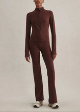 Load image into Gallery viewer, Varley ALWAYS ZIP THROUGH SWEAT | DEEP MAHOGANY