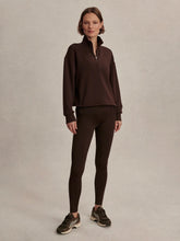 Load image into Gallery viewer, SIAN CROPPED HALF ZIP MIDLAYER | COFFEE BEAN VARLEY