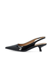 Load image into Gallery viewer, Bianco BIAKRISTIN KITTEN HEEL SLINGBACK | BLACK — profil gauche
