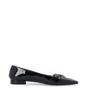 Load image into Gallery viewer, Bianco BIABARI BUCKLE FLATS | BLACK — profil droit