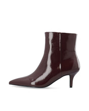 Load image into Gallery viewer, Bianco BIATYRA ANKLE BOOTS | BURGUNDY — profil gauche