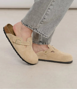 BOSTON BS | SUEDE LEATHER SANDCASTLE (NARROW) BIRKENSTOCK
