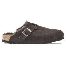 Load image into Gallery viewer, Birkenstock BOSTON SHEARLING SUEDE LEATHER MOCCA