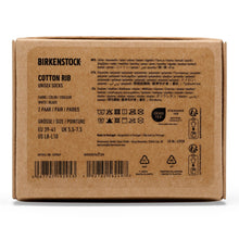 Load image into Gallery viewer, Birkenstock COTTON RIBBED SOCKS 2 PACK SANDCASTLE