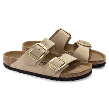 Load image into Gallery viewer, ARIZONA BIG BUCKLE NUBUK LEATHER | SANDCASTLE (NARROW) BIRKENSTOCK