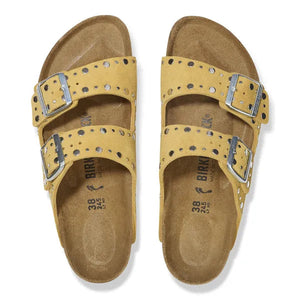 ARIZONA RIVET SUEDE LEATHER | OCHRE BIRKENSTOCK
