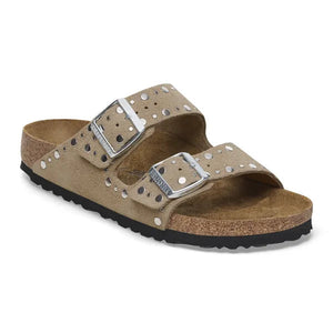 ARIZONA RIVET SUEDE LEATHER | TAUPE BIRKENSTOCK