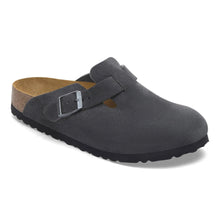 Load image into Gallery viewer, BOSTON SUEDE LEATHER | CHARCAOL ( NARROW) BIRKENSTOCK